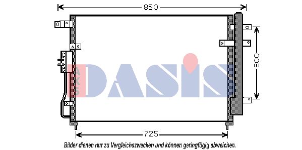 AKS DASIS Kondensaator,kliimaseade 512051N